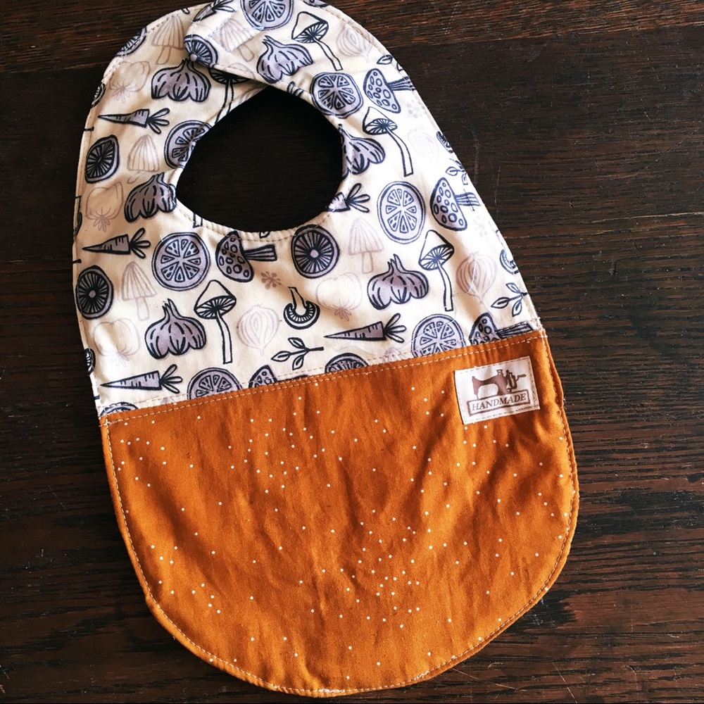 Cute Handmade Baby Bib NWOT